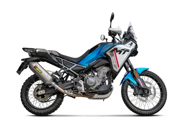 Akrapovic kipufogórendszer a CFMOTO MT 450 '24–'26 modellhez, 2, nordicamoto.ro