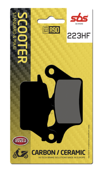 Hf Street Ceramic Organic Brake Pads, 2, nordicamoto.ro