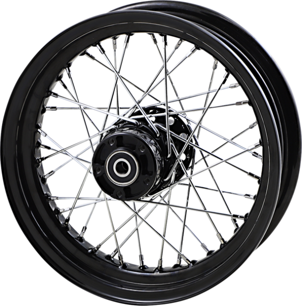 Replacement Laced Wheel Black, 1, nordicamoto.ro
