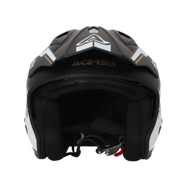 Acerbis Aria 22-06 Jet sisak, fehér/fekete/arany, S-es méret, 5, nordicamoto.ro