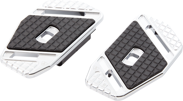 Speedliner Passenger Floorboards Silver, 1, nordicamoto.ro