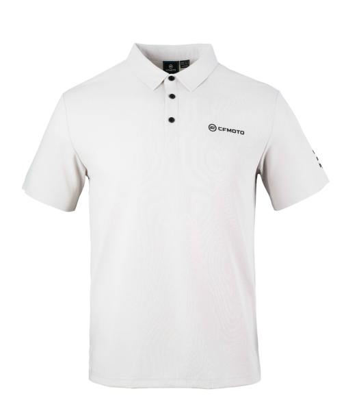 TRICOU POLO QUICK DRY CFMOTO – ALB, 4, nordicamoto.ro