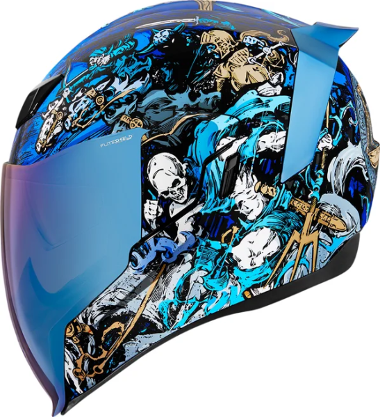 Casca Icon Airflite™ 4 Horsemen Black/Blue/Gold/White S, 9, nordicamoto.ro