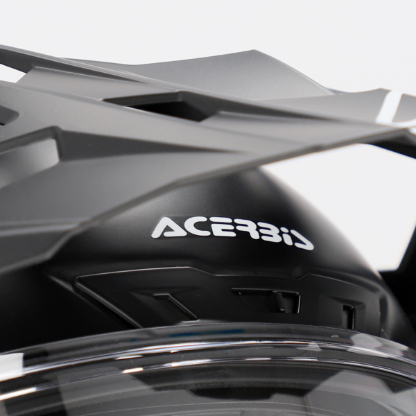 Acerbis Attack teljes arcú sisak, matt fekete, XXL, 8, nordicamoto.ro