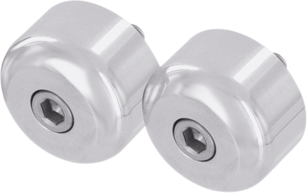 Handlebar End Silver, 1, nordicamoto.ro