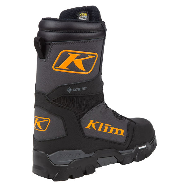 Klim Klutch GTX BOA fekete motoros csizma, 35, nordicamoto.ro