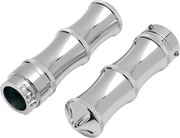 Gothic Custom Grips Silver, 2, nordicamoto.ro