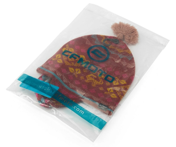 Căciulă Beanie cu Moț Roșie CFMOTO, 2, nordicamoto.ro
