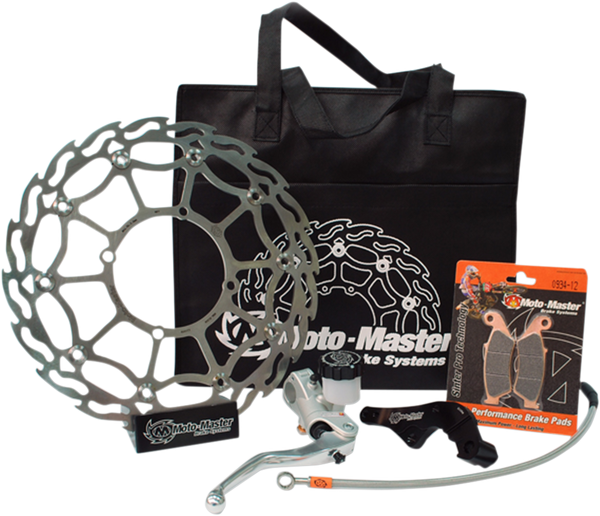 Sm Street Kit: 320mm Floating Flame, Brake Pads-line,caliper Bracket, Radial Master Cylinder, 2, nordicamoto.ro