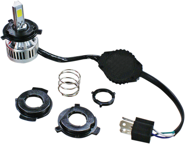 H4-style Led Headlight Bulb White, 1, nordicamoto.ro