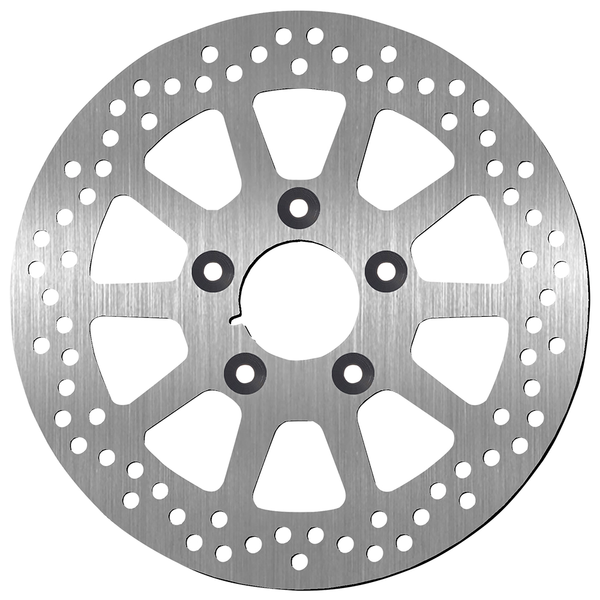Brake Rotor Round Silver, 1, nordicamoto.ro