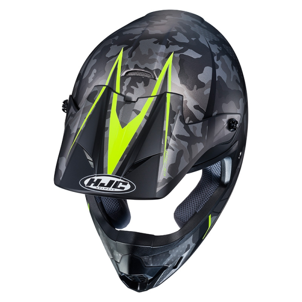 Casca HJC CS-MX II Sapir - lichidare stoc! Rosu Fluo S, 6, nordicamoto.ro