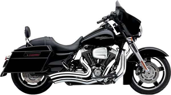 Speedster Swept Short Exhaust System Chrome, 1, nordicamoto.ro