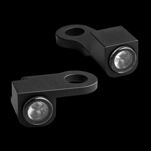 Nano Series Handlebar Turn Signals Black, 2, nordicamoto.ro
