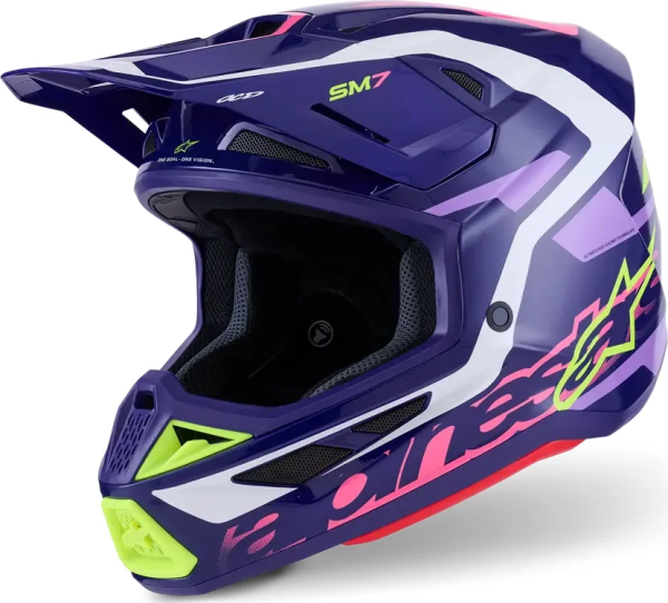 Alpinestars SM7 Deed Purple S sisak, 1, nordicamoto.ro