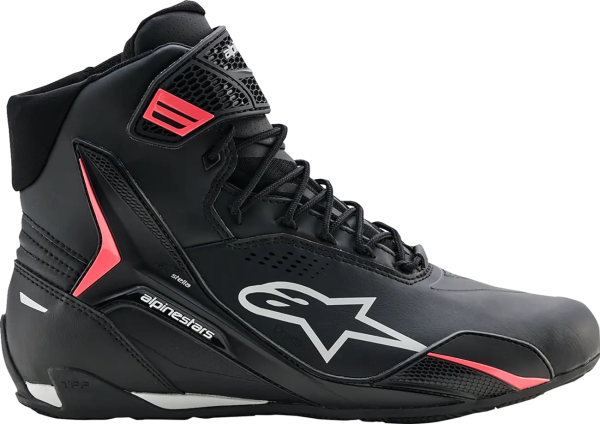 Pantofi Damă Alpinestars Stella Faster-4 Drystar® Black/Grey/Coral 8,5, 2, nordicamoto.ro