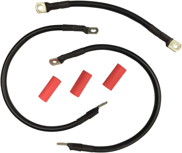 Battery Cable Set Black, 1, nordicamoto.ro