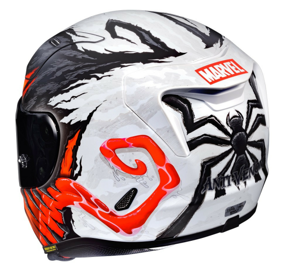 Casca HJC RPHA 11 Anti Venom Marvel Rosu Rosu S, 6, nordicamoto.ro