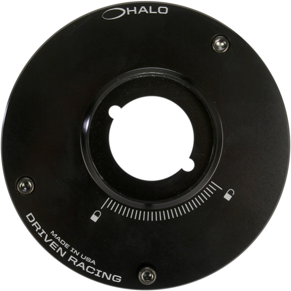 Halo Fuel Cap Base Black, 2, nordicamoto.ro