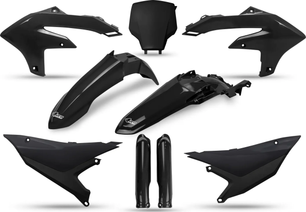 Teljes karosszériakészlet Yamaha-hoz, fekete, 1, nordicamoto.ro