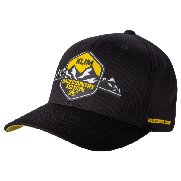 Backcountry Edition Hat LG - Black - Yellow (Non-Current), 1, nordicamoto.ro