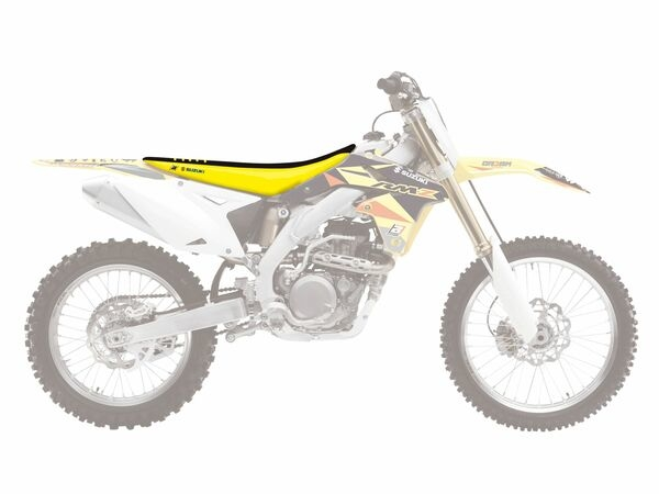 Double Grip 3 Seat Cover Yellow, 2, nordicamoto.ro