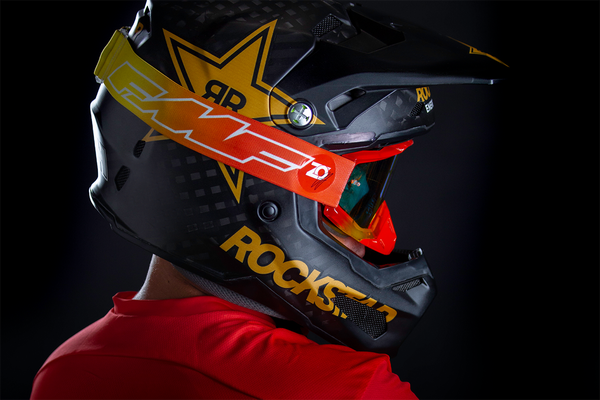 Ochelari FMF Powerbomb Osborne Yellow/Orange, 5, nordicamoto.ro