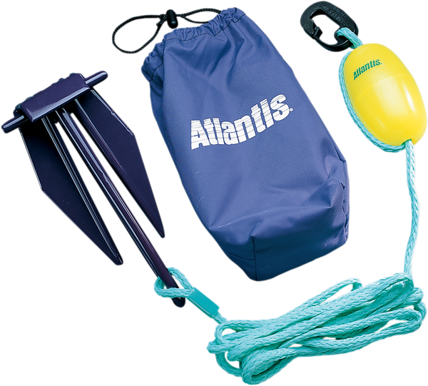 Fluke Anchor System Black, Blue, Teal, Yellow, 1, nordicamoto.ro