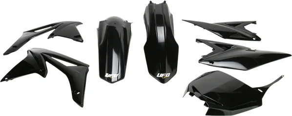 RMZ250 10–18 karosszériakészlet – matt fekete, 1, nordicamoto.ro