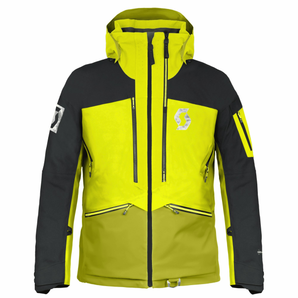 SCOTT Jacket M's Concept Flex Dryo 3-in-1 black/sulphur yellow S, 1, nordicamoto.ro