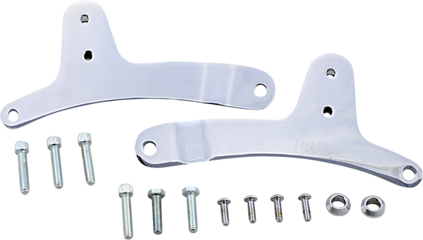 Chrome Sissy Bar Side Brackets Chrome, 2, nordicamoto.ro
