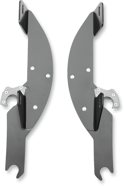 Fats/slim Windshield Trigger-lock Complete Mount Kit Black, 1, nordicamoto.ro