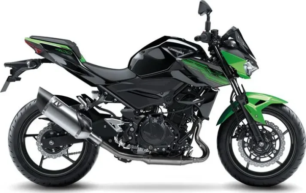 LeoVince LV-14 R titán csúszócső a Kawasaki Z400 / Z500 modellhez, 4, nordicamoto.ro