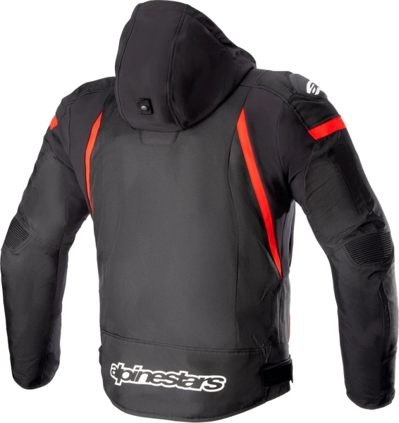 Alpinestars Zaca vízálló motoros dzseki, fekete/piros/fehér, L-es méret, 3, nordicamoto.ro
