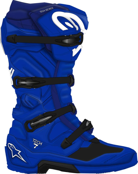 Alpinestars Tech 7 Blue 40,5 csizma, 5, nordicamoto.ro