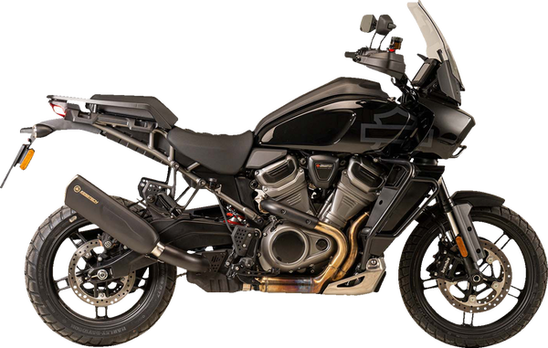 2in1 | Explorer Muffler Matte Black, 1, nordicamoto.ro