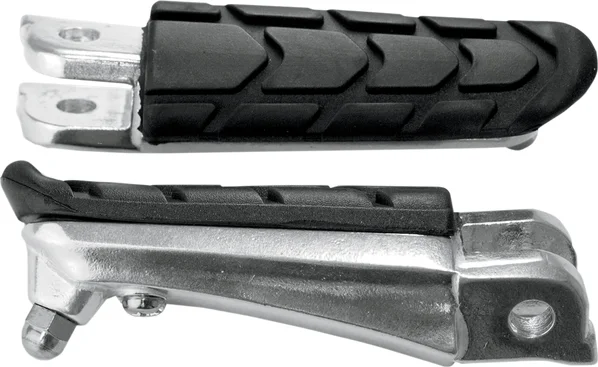 OEM-stílusú pótlábfékek, fekete, ezüst, 1, nordicamoto.ro