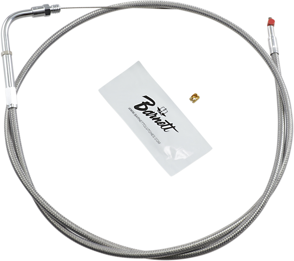 Stainless Steel Throttle/idle Cable Silver Standard, 1, nordicamoto.ro