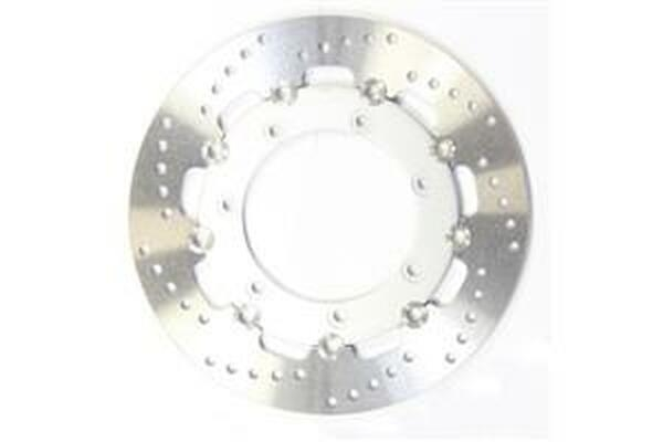 Brake Rotor Floating Round Silver, Stainless Steel, 2, nordicamoto.ro