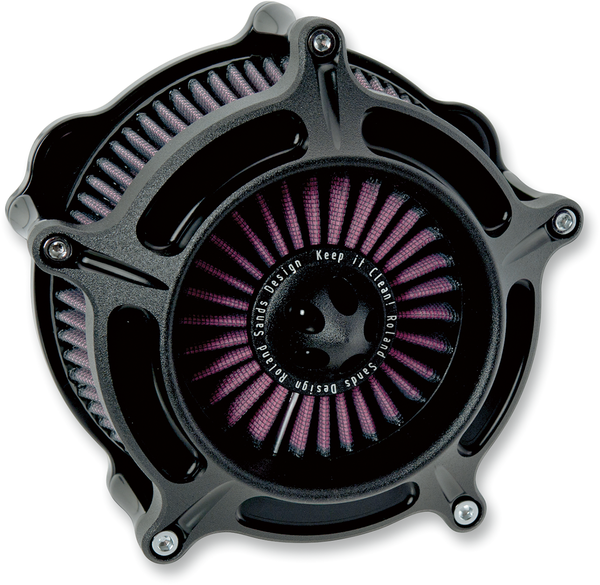 Turbine Air Cleaner Black, 1, nordicamoto.ro