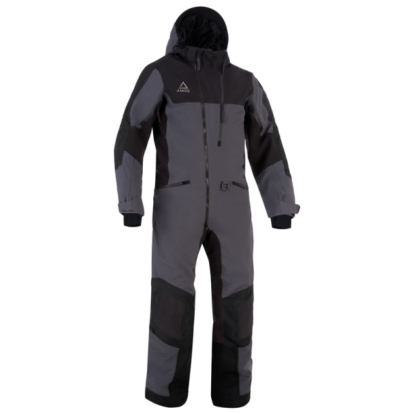 AMOQ Rocker V2 30K szürke/fekete női motorosruha, 1, nordicamoto.ro