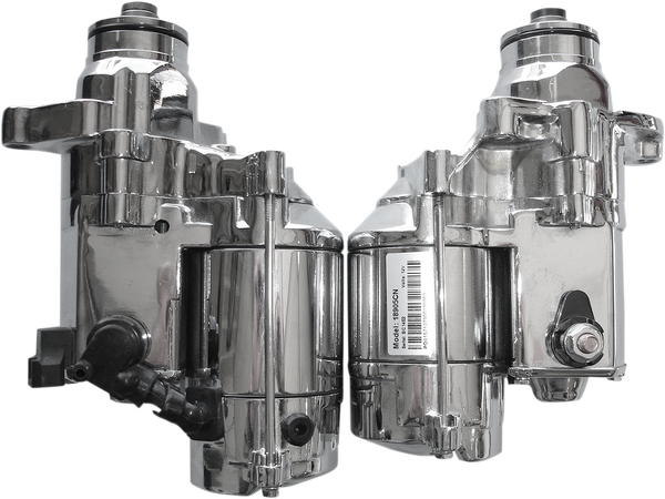Slugger 1.8kw High-torque Starter Motor Chrome, 1, nordicamoto.ro