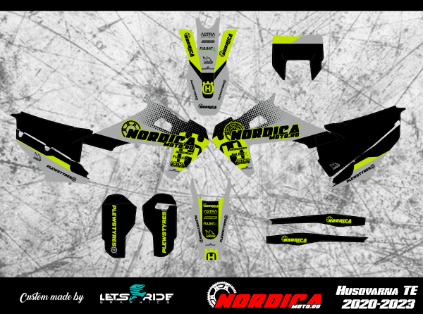 NordicaMoto Husqvarna TE 20–23 matricakészlet, 1, nordicamoto.ro