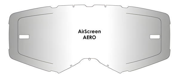Airscreen Aero EX lencse – piros, 7, nordicamoto.ro