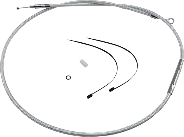 High-efficiency Braided Sterling Chromite Ii® Clutch Cable Silver, 2, nordicamoto.ro
