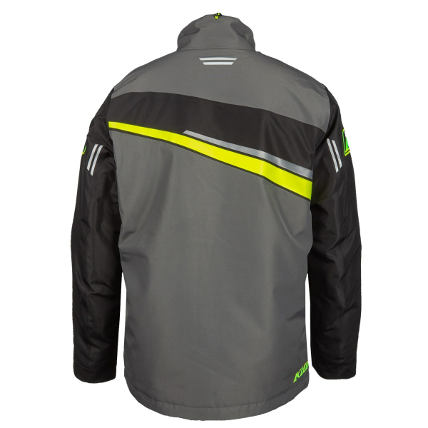 Geaca Snowmobil Klim Kaos Insulated Black - Electric Blue Lemonade, 30, nordicamoto.ro