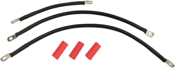 Battery Cable Set Black, 1, nordicamoto.ro