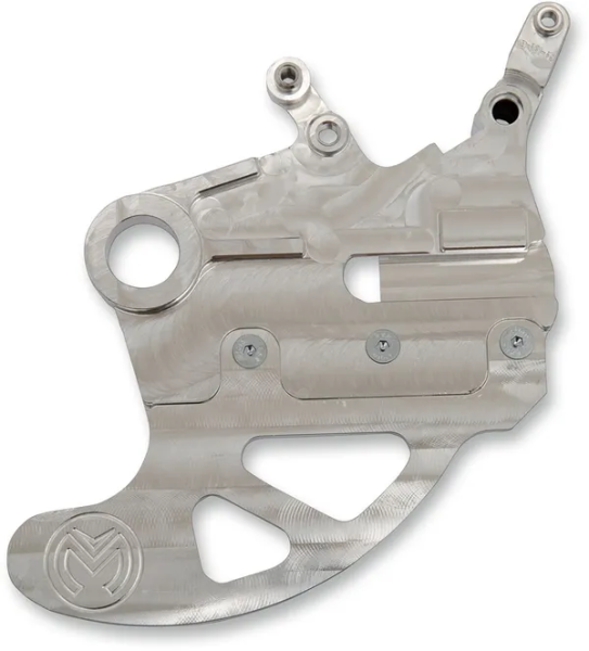 MOOSE RACING Pro Shark Fin tárcsavédő fék tartóval, ezüst, 1, nordicamoto.ro