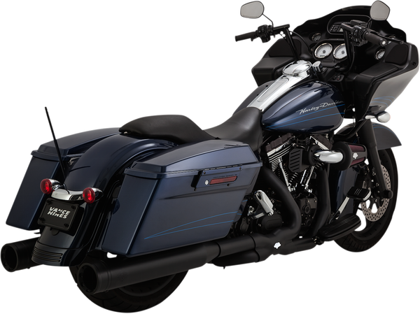 Power Duals Headpipes Black, 1, nordicamoto.ro