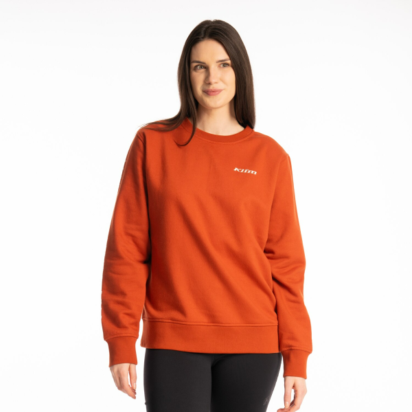 Bluza Dama Klim Morgan Ridge Crew Black - White, 6, nordicamoto.ro